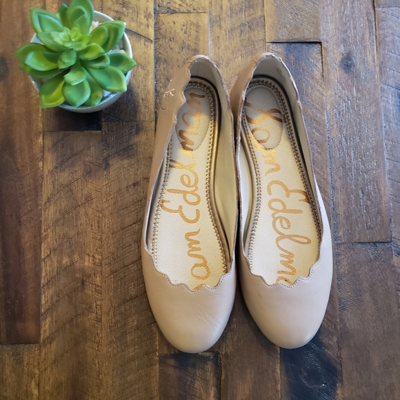 Sam Edelman Shoes - Sam Edleman Beige Finnegan Ballet Flats Size 6.5